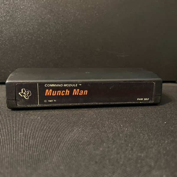 TEXAS INSTRUMENTS TI 99/4A Munchman (1981) Munch Man video game cartri ...