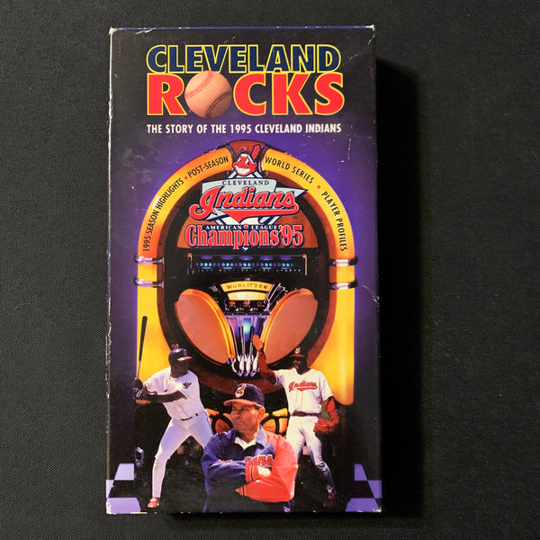 Cleavland Rocks Cd VHS Cleveland Rocks: The Story of the 1995 Cleveland Indians (1995) Ma ...