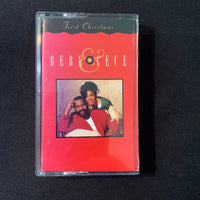 CASSETTE Bebe and Cece Winans 'First Christmas' (1993) tape Capitol Christian