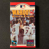 VHS Wahoo! What a Finish (1996) Cleveland Indians Major League Baseball video