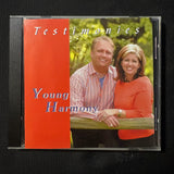 CD Young Harmony 'Testimonies' (2004) Tennessee Christian gospel duo Jonathan Bond