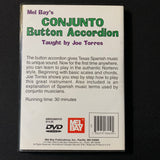 DVD Mel Bay Conjunto Button Accordion (2003) Joe Torres norteno music lesson