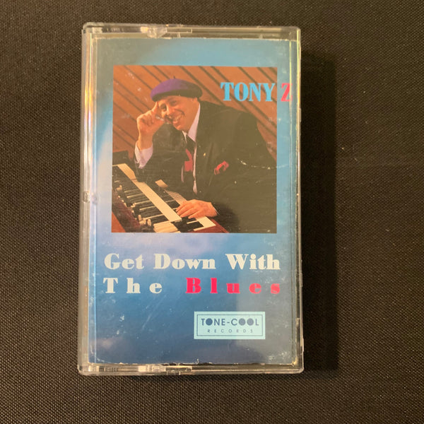 CASSETTE Tony Z 'Get Down With the Blues' organ Tone Cool tape Duke Robillard