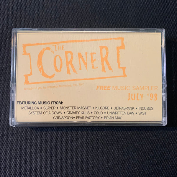 CASSETTE Concrete Corner July 1998 Metallica, Slayer, System of a Down, Brian May