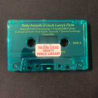 CASSETTE Baby Animals On Uncle Larry's Farm (1998) music tape kids' animal songs