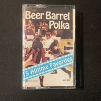 CASSETTE Beer Barrel Polka (1984) 15 All Time Favorites Golden Circle tape