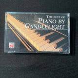 CASSETTE Time Life Best of Piano by Candlelight (1995) Carl Doy, easy listening