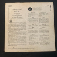 LP Faure 'Requiem' (1957) Roger Wagner Chorale, Concert Arts Orchestra VG/VG classical music vinyl record