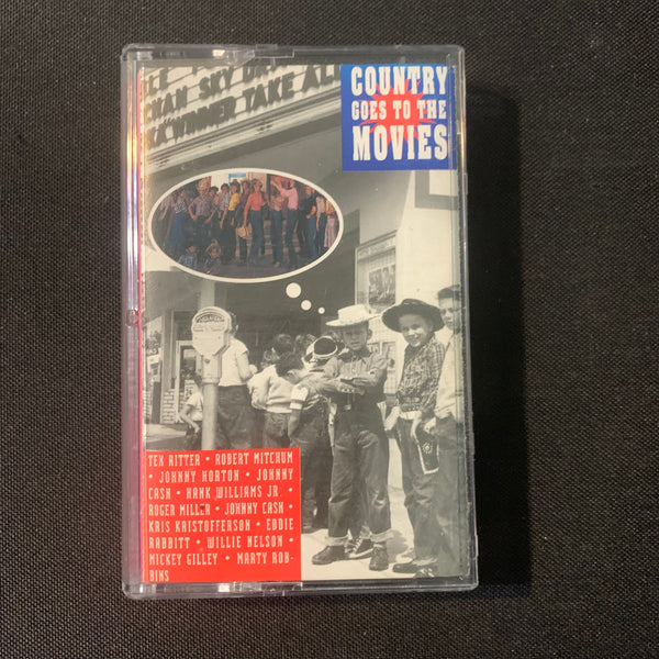 CASSETTE Country Goes To the Movies (1994) Tex Ritter, Johnny Cash, Marty Robbins