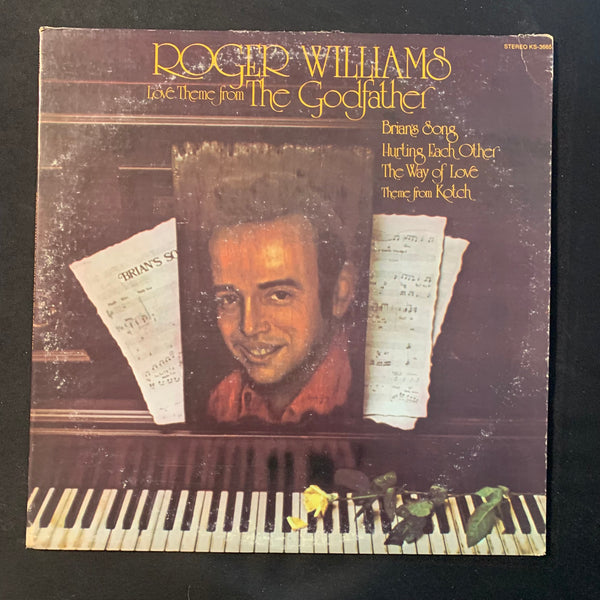 LP Roger Williams 'Love Theme From The Godfather' (1972) VG/VG easy listening vinyl record