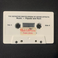 CASSETTE The Definitive Encyclopedia of Sound Effects Vol. 5 (1987) music backgrounds