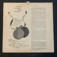 LP Connie Francis 'Sings Spanish and Latin American Favorites' (1960) VG+/VG vinyl record
