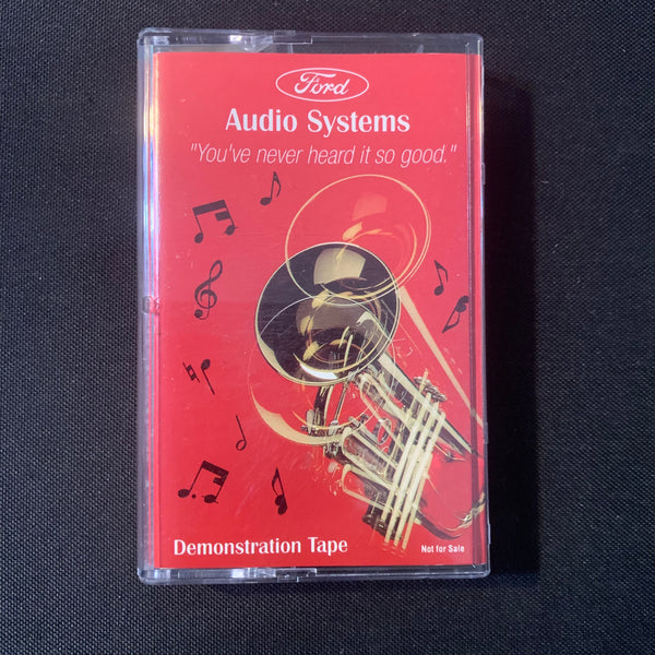 CASSETTE Ford Audio Systems Demonstration Tape (1991) car audio Kenny G