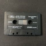CASSETTE Ford Audio Systems Demonstration Tape (1991) car audio Kenny G