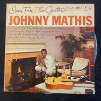 LP Johnny Mathis 'Open Fire, Two Guitars' (1959) VG+/VG vinyl record