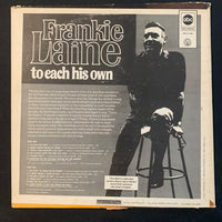 LP Frankie Laine 'To Each His Own' (1968) VG/VG vinyl record