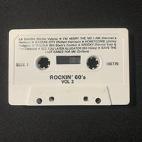 CASSETTE Rockin' 60s Richie Valens, Drifters, Bill Haley, Chuck Berry, Eddie Floyd