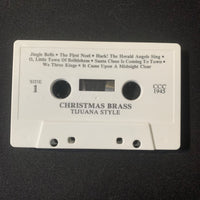 CASSETTE Christmas Brass (1980) Tijuana Style holiday carols horns easy listening