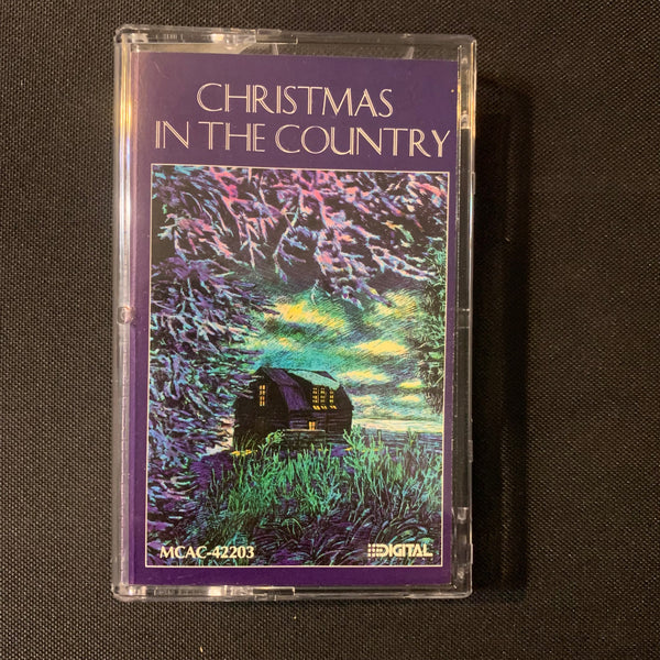 CASSETTE Christmas In the Country (1988) Barbara Mandrell, George Strait, Oak Ridge Boys
