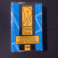 CASSETTE Priddis Music Sing Like a Star 104 Christmas Carols unaccompanied track