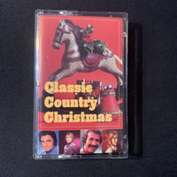 CASSETTE Classic Country Christmas (1993) Tanya Tucker, Charlie Rich, Johnny Cash