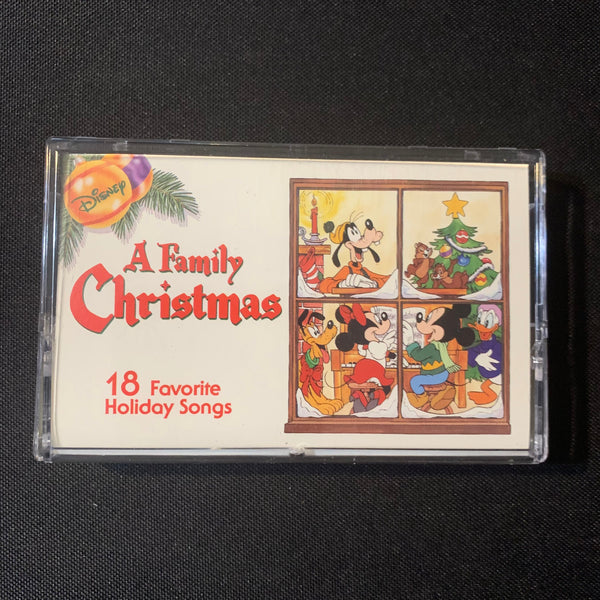 CASSETTE Disney A Family Christmas 18 holiday songs From All of Us To All of You