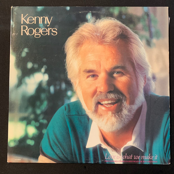 LP Kenny Rogers 'Love Is What We Make It' (1985) VG+/VG+ vinyl record