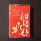 CASSETTE Christmas Carols at St. John's (1984tape St. John's Abbey choral group