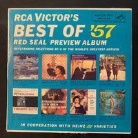 LP RCA Victor's Best of '57 Red Seal Preview Album (1957) VG+/VG classical music Heinz promo vinyl record