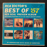 LP RCA Victor's Best of '57 Red Seal Preview Album (1957) VG+/VG classical music Heinz promo vinyl record