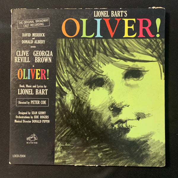 LP Oliver! Original Broadway Cast Recording (1962) VG/VG gatefold vinyl record