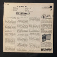 LP Vic Damone 'Angela Mia' (1956) VG+/VG pop vocal easy listening vinyl record