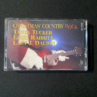 CASSETTE Christmas Country Rock (1991)Tanya Tucker, Eddie Rabbitt, Lacy J. Dalton