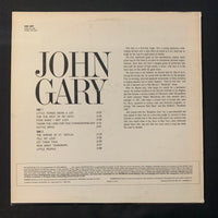 LP John Gary self-titled VG+/VG easy listening pop vocal vinyl record