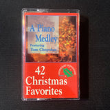 CASSETTE Tom Chepokas '42 Christmas Favorites' (1994) medley solo piano tape holiday