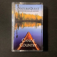 CASSETTE Naturequest Canoe Country (1994) new age relaxation nature sounds ambient