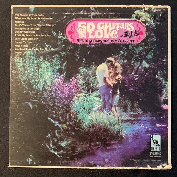 LP The 50 Guitars of Tommy Garrett '50 Guitars In Love' (1962) VG/VG easy listening vinyl record