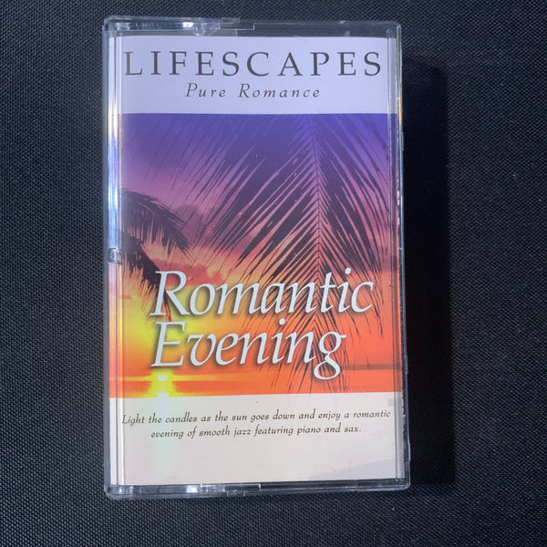 CASSETTE Lifescapes Pure Romance 'Romantic Evening' (1998) piano sax smooth music