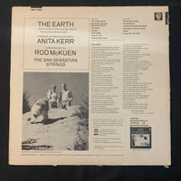 LP San Sebastian Strings, Anita Kerr, Rod McKuen 'The Earth' (1967) easy listening and poetry VG/VG vinyl record