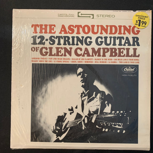 LP Glen Campbell 'The Astounding 12-String Guitar Of' (1964) VG/VG vinyl record
