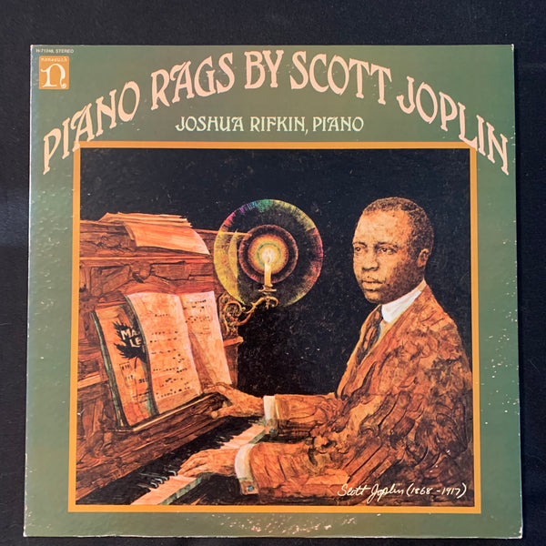 LP Joshua Rifkin 'Piano Rags By Scott Joplin' (1970) VG+/VG vinyl record