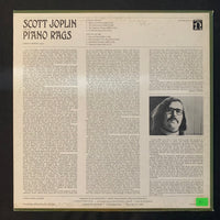 LP Joshua Rifkin 'Piano Rags By Scott Joplin' (1970) VG+/VG vinyl record