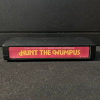 TEXAS INSTRUMENTS TI 99/4A Hunt the Wumpus (1982) red label video game cartridge