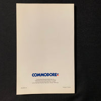 COMMODORE 64 1571 disk drive manual (1985) user's guide 3.5" floppy disk drive
