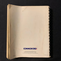 COMMODORE 128 System Guide (1985) spiral bound user manual