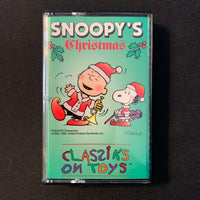 CASSETTE Snoopy's Christmas - Classiks On Toys (1994)