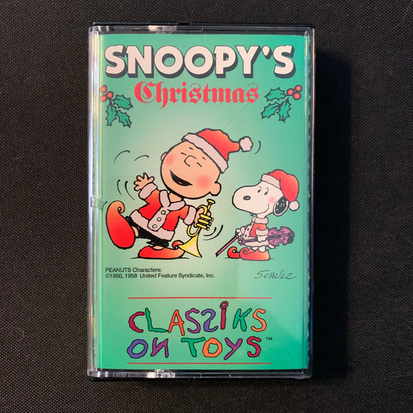CASSETTE Snoopy's Christmas - Classiks On Toys (1994)