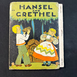 BOOK Hansel and Grethel (1937) HC acceptable Bess Livings illustrated Rand McNally