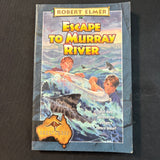 BOOK Robert Elmer 'Escape To Murray River' (1997) PB kids fiction Bethany House Australia