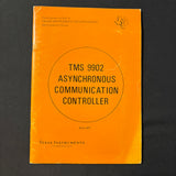 BOOK Texas Instruments TMS 9902 Asynchronous Communication Controller (1977) semiconductor group